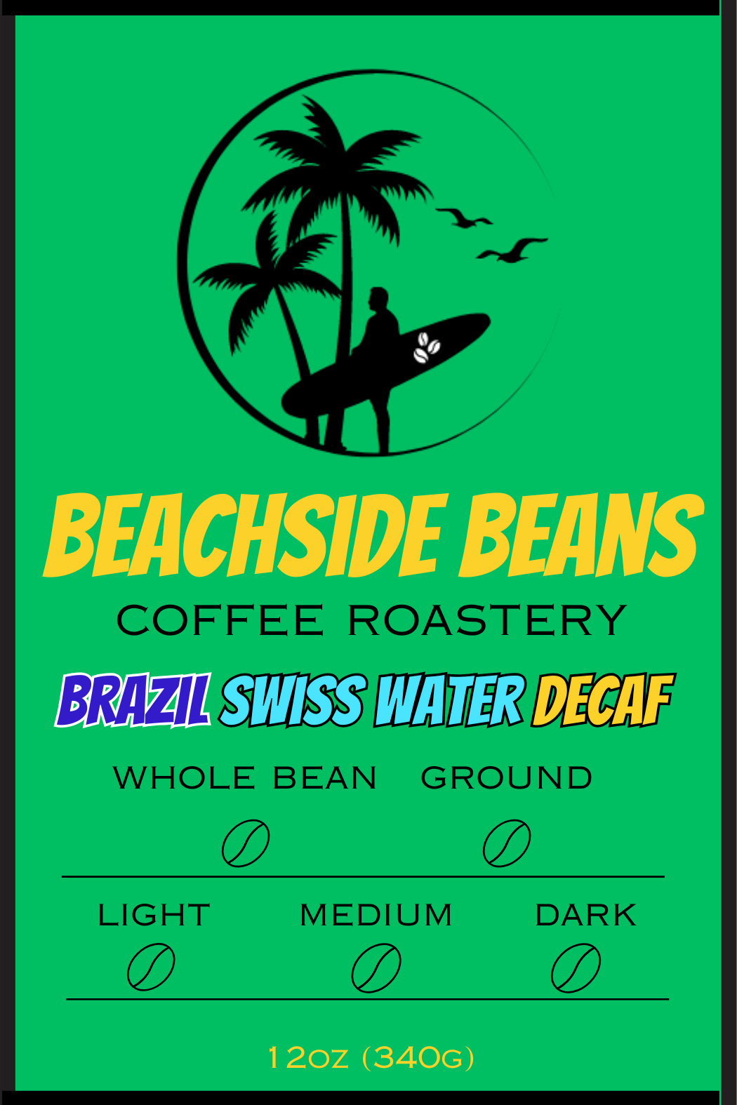 Brazil Swiss Water Washed Decaf